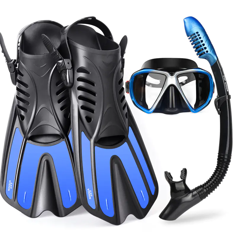 Adult Snorkel And Flipper Set