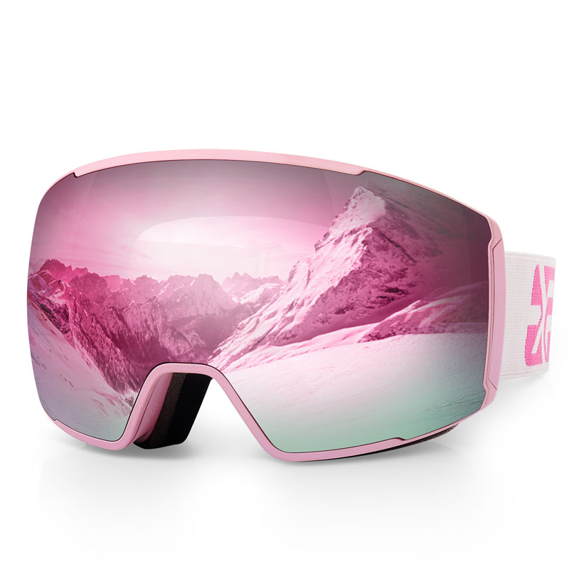 Magnetische austauschbare Kugellinsen -Skibrille